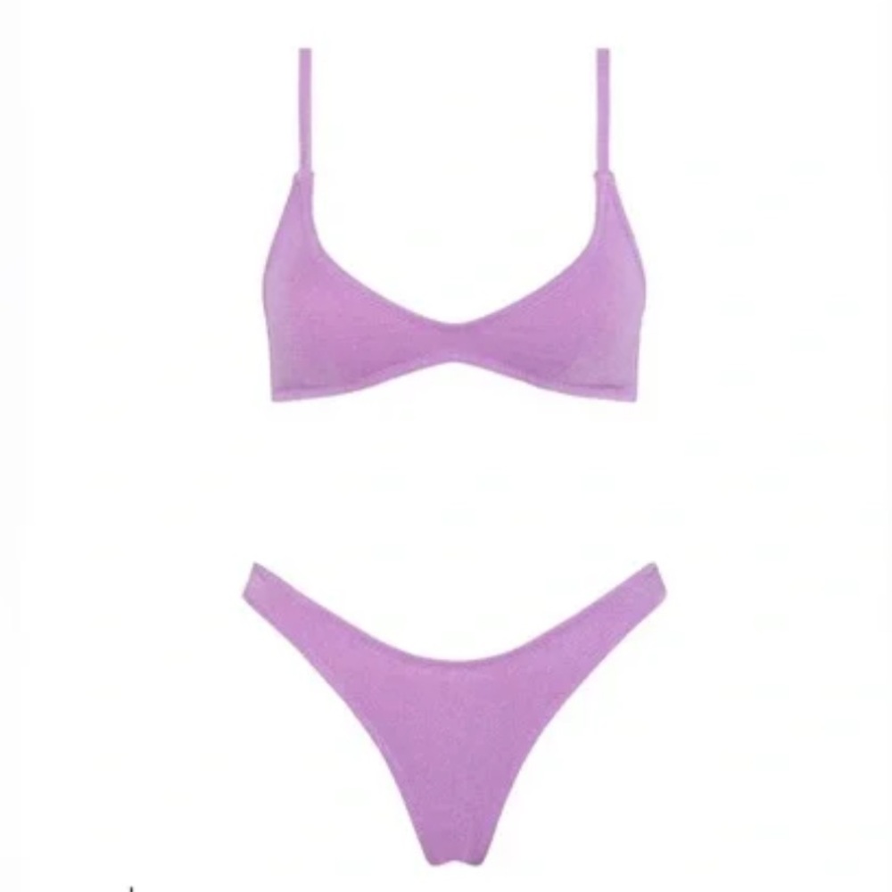 Triangl Maia Violet Sparkle Bottom